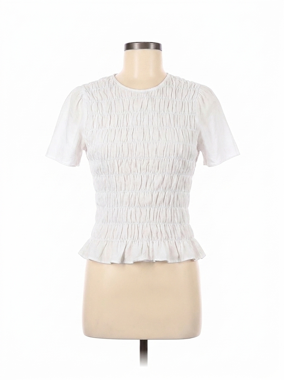 NEW SANCTUARY better together smocked top in white